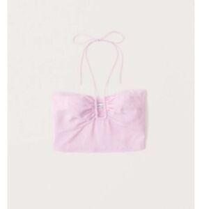 Abercrombie & Fitch Pink Crop Top